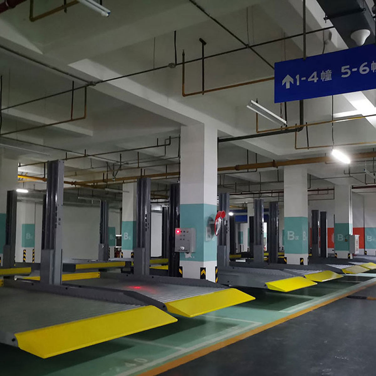 鄉城俯仰機械式立體停車設備租賃