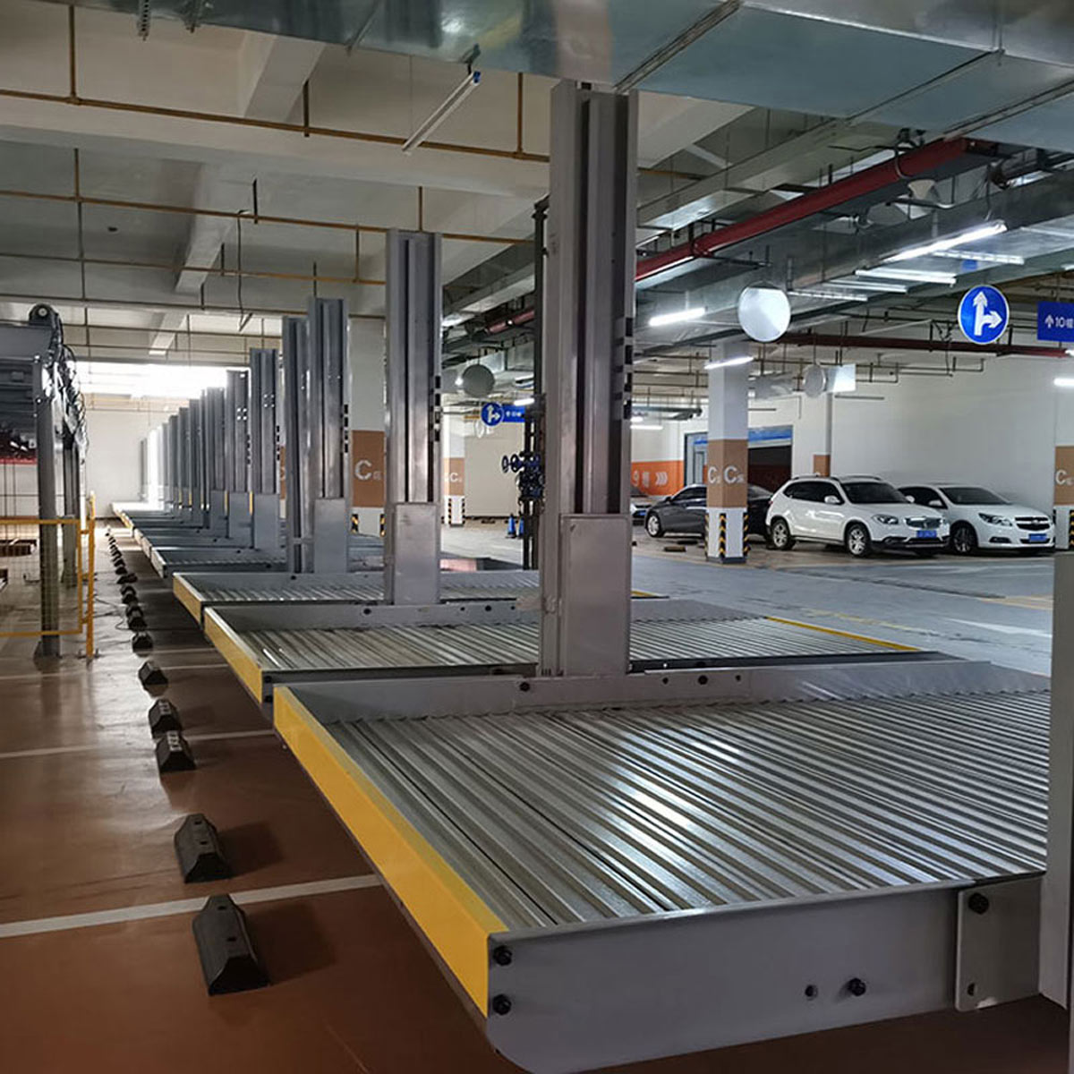 平?jīng)錾禉M移機械式停車位過規(guī)劃