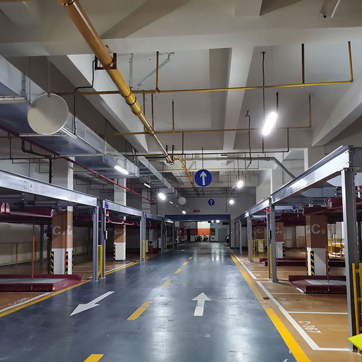 南江四柱機械立體車庫租用