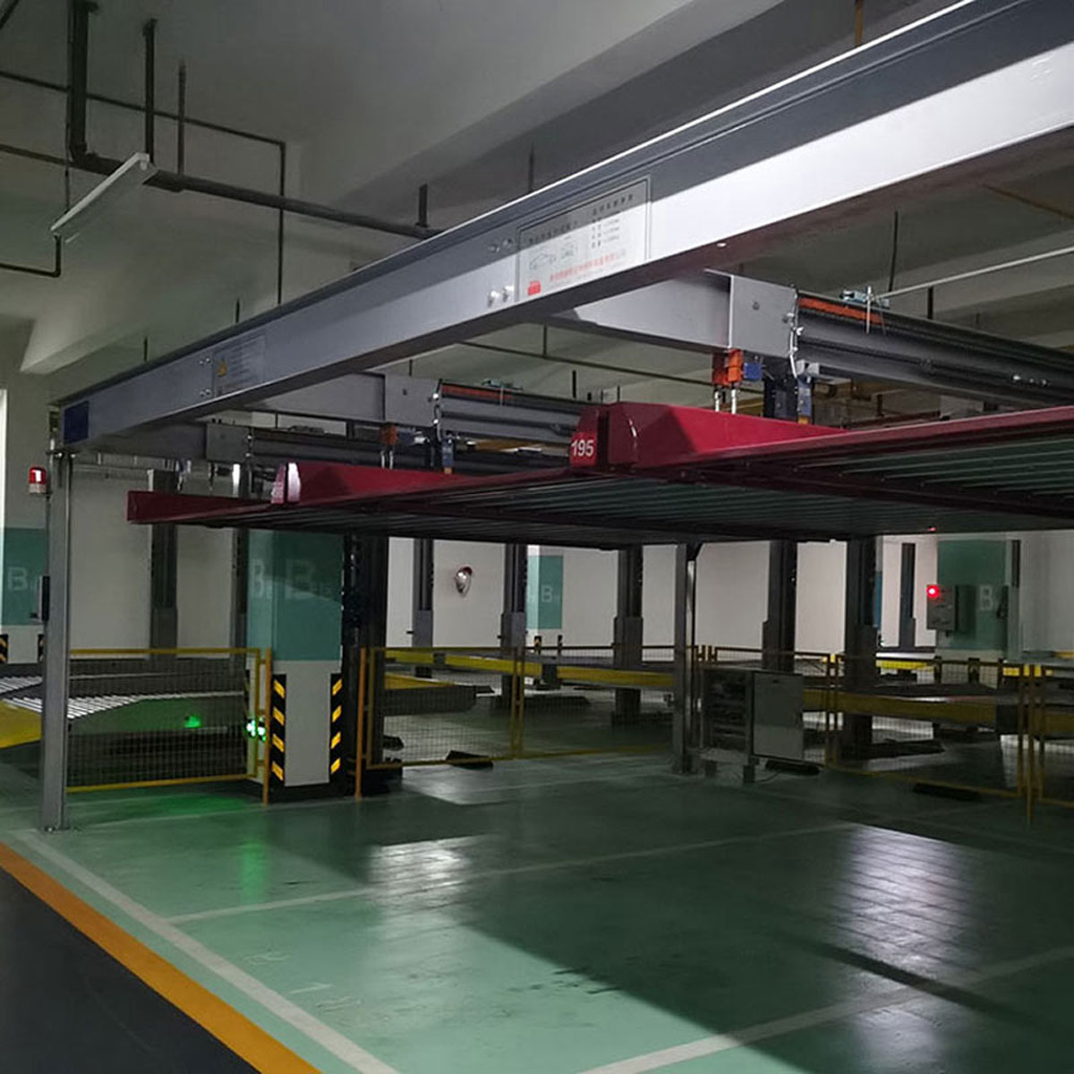 渭城簡易式機械式立體車庫安裝