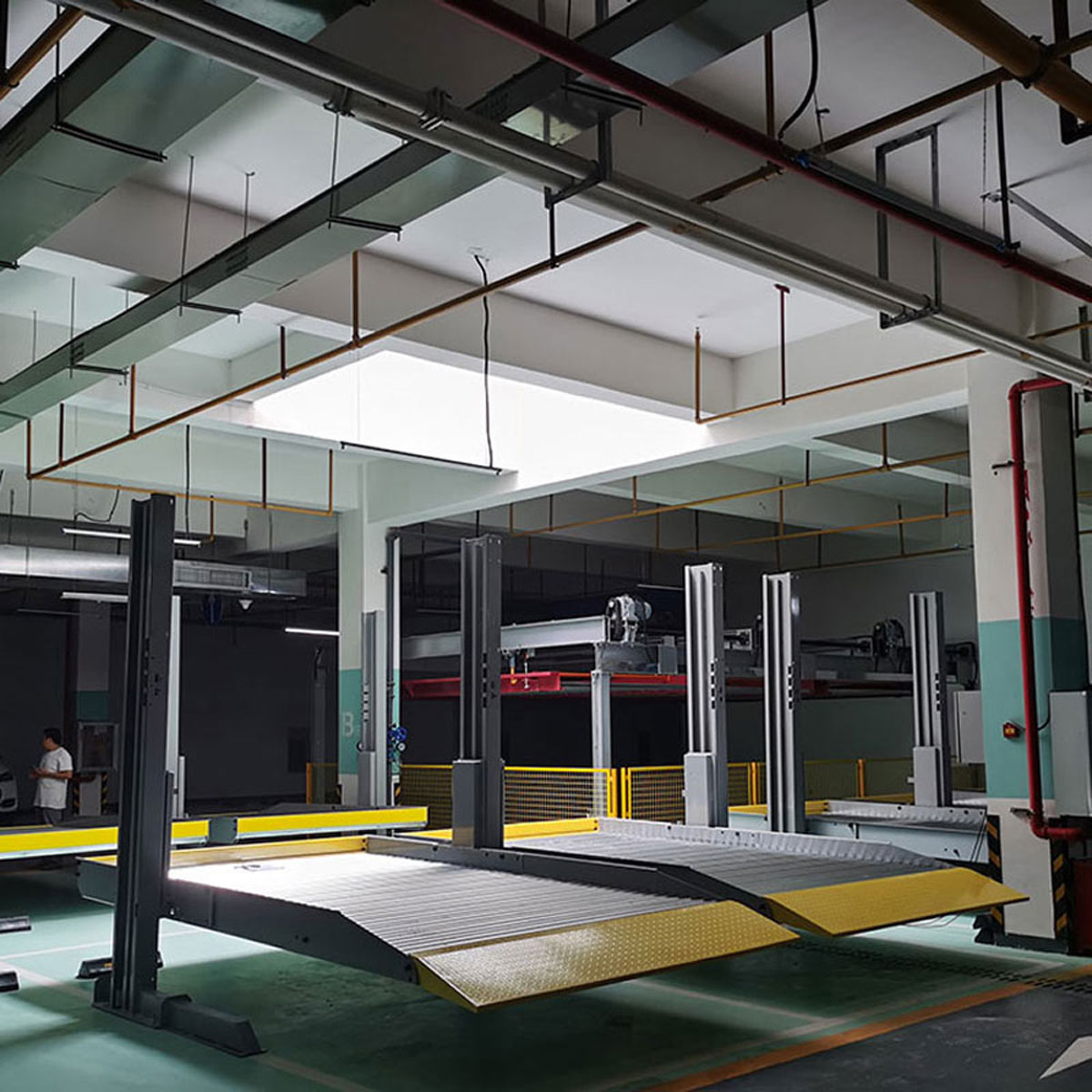遂寧橫移式立體車庫停車設備過規劃