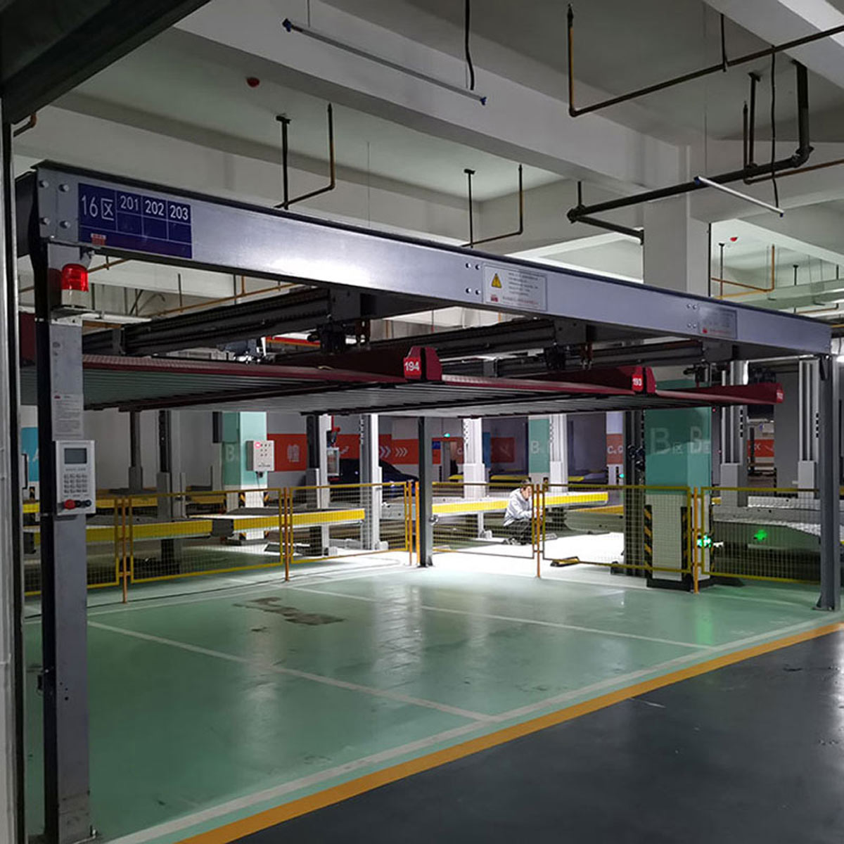 鳳縣升降式停車位過驗收