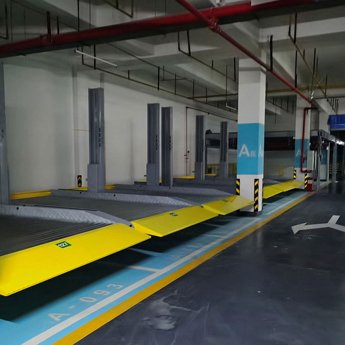 四柱式機械停車安裝.jpg