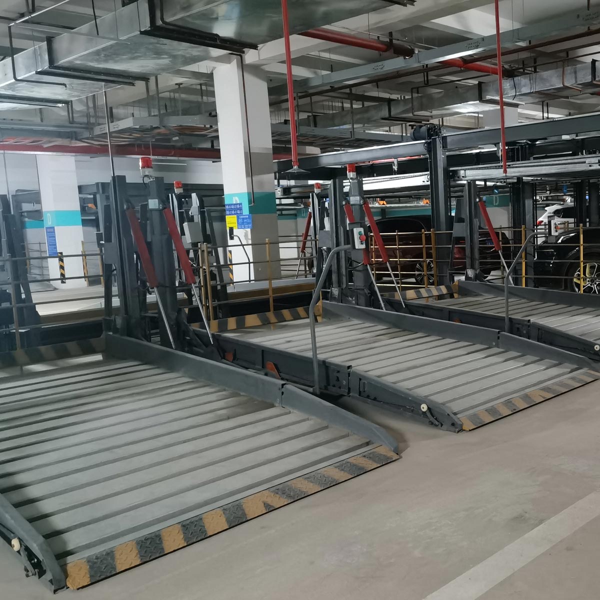 PSH機械式立體車庫租用俯仰簡易式停車設備租賃經營