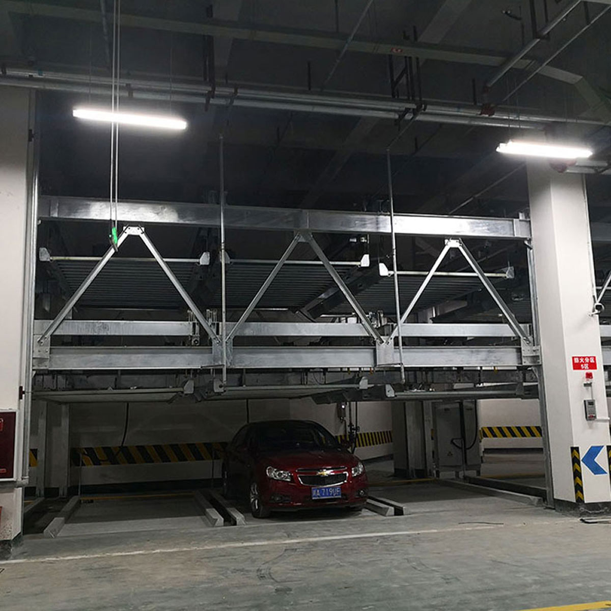 PSH機械式立體車庫租用升降橫移式停車設備租賃經營
